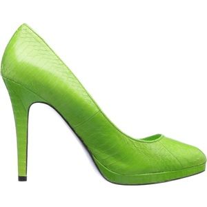 LAUREN Ralph Lauren Women's Kailee Pump Lime Green Size 8 VGUC
